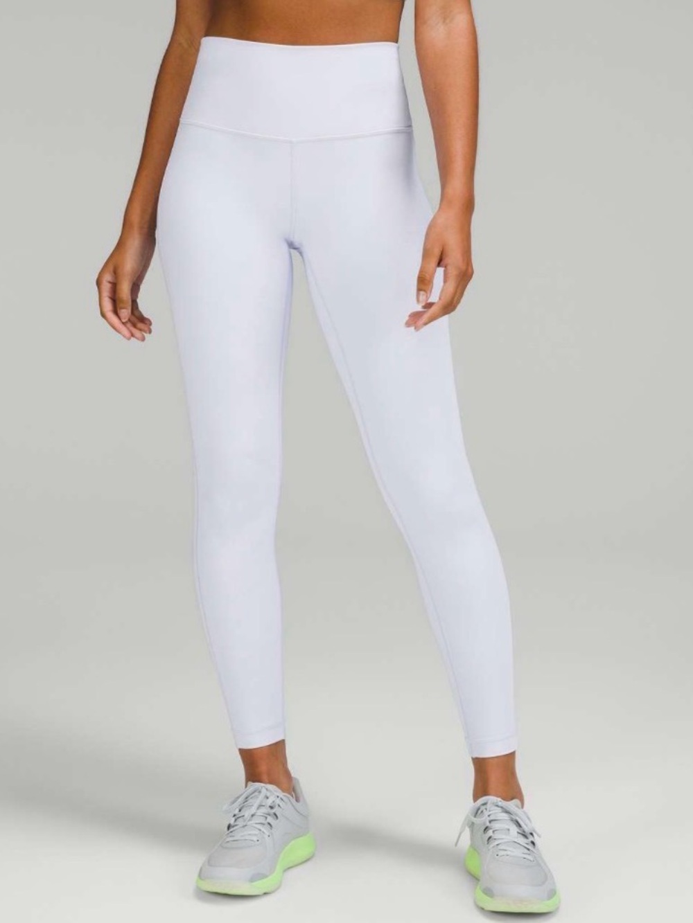 Lululemon Wunder Under High rise Leggings in Pastel blue size 8